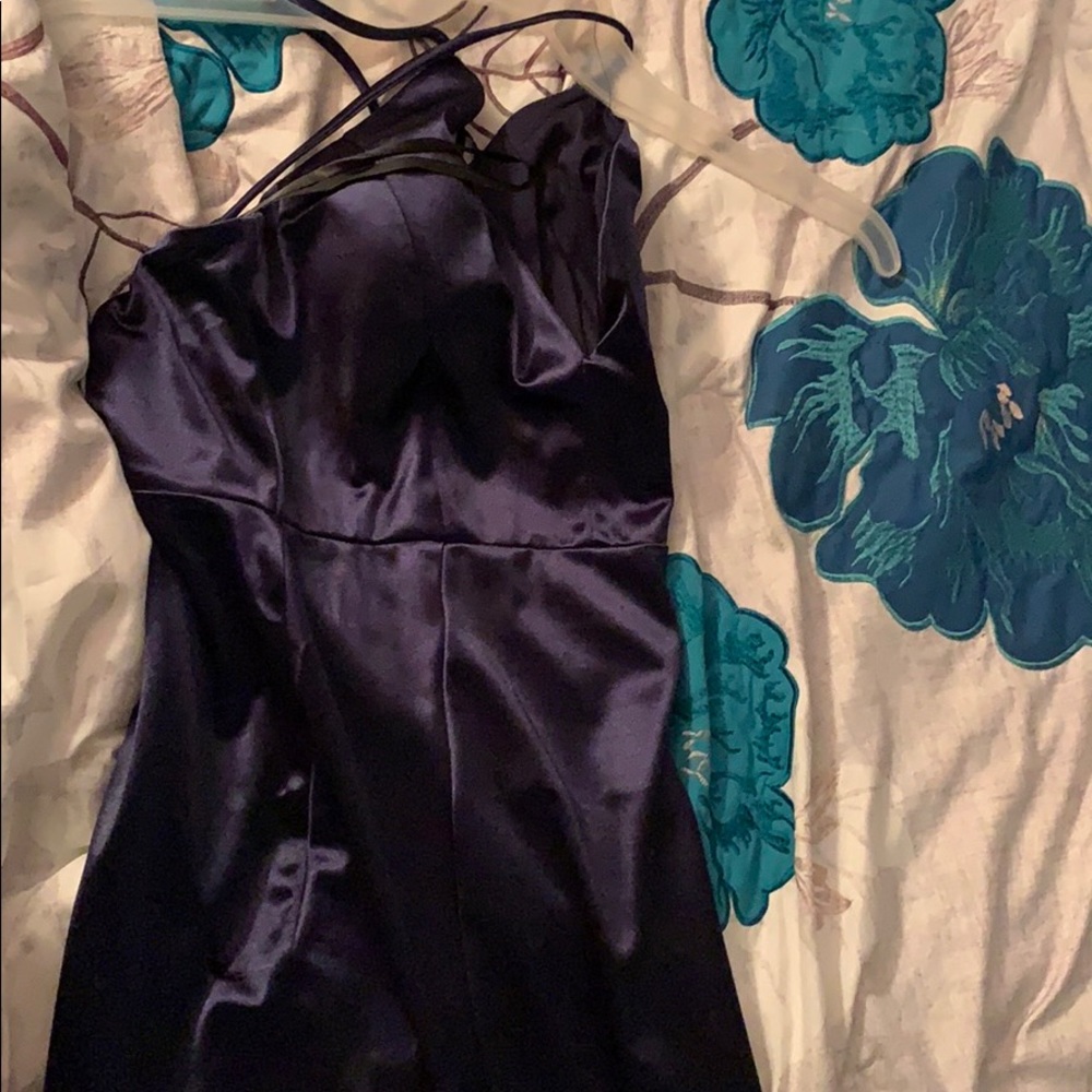 Blue dress